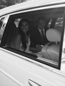 Charlotte wedding Rolls Royce