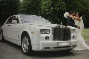Peninsula Club Rolls Royce Phantom Wedding Car